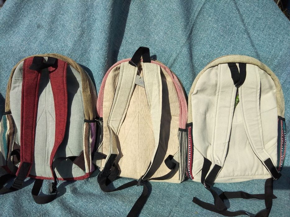 Mochila em cânhamo