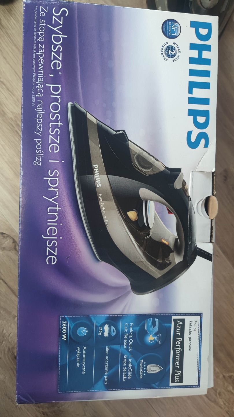 Żelazko Philips azur performance plus funkcja odkamieniacz