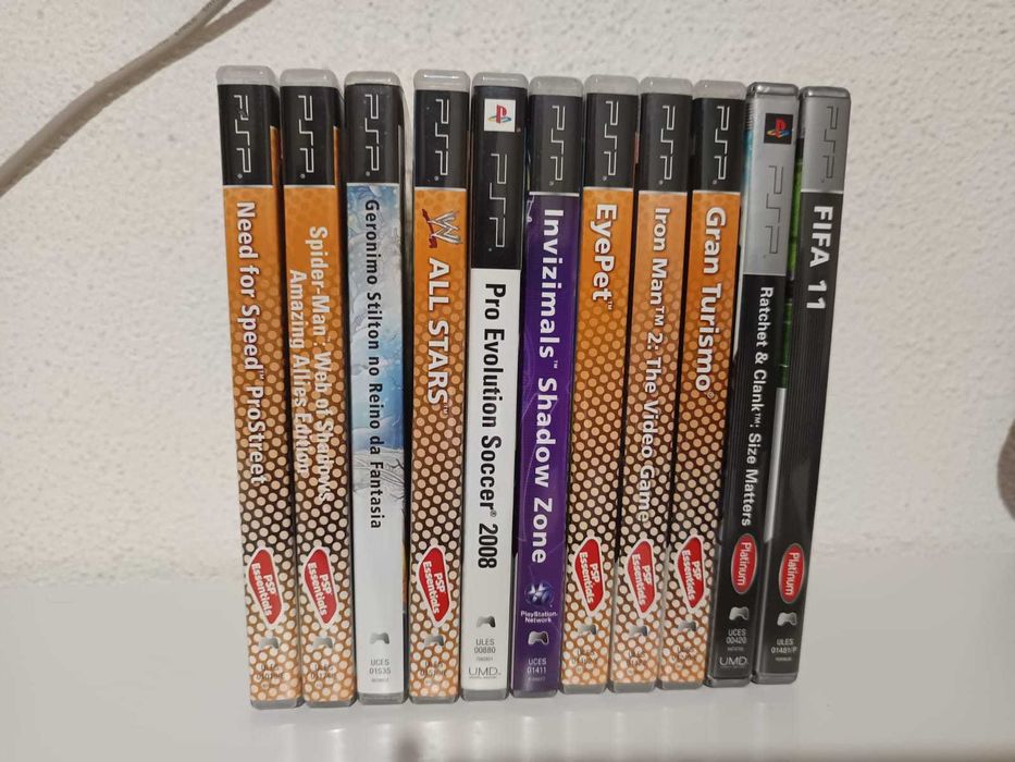 Diversos jogos para PSP