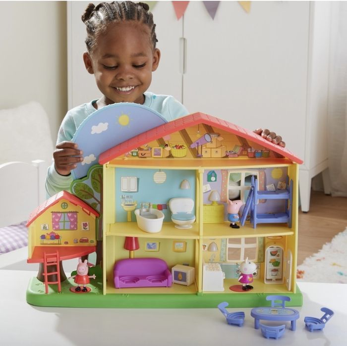 Peppa Pig будиночок «Готуємось до сну» Пеппа звук світло dream house