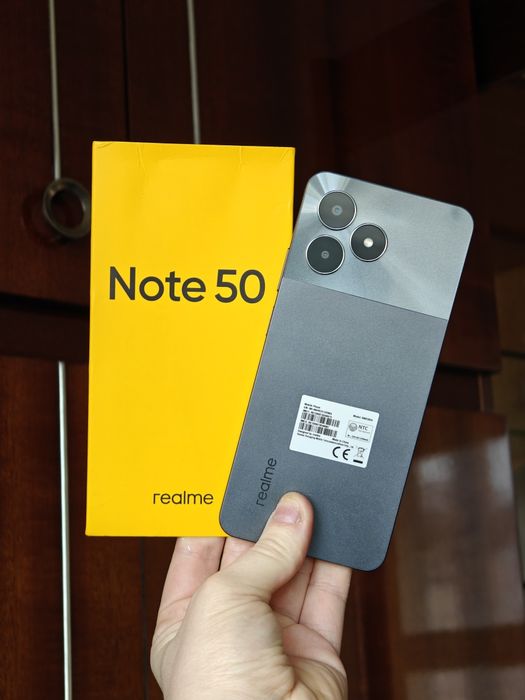 новый Realme Note 50 3/64 Gb чёрный как oneplus oppo vivo xiaomi redmi