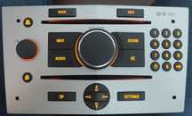 Radio CD70 Navi z Bluetooth Astra H Zafira B Wylogowane