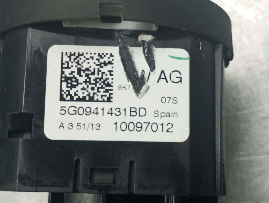 Botão / interruptor de luzes VOLKSWAGEN Golf VII (5G1, BQ1, BE1, BE2)