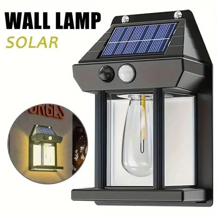 Rewelacyjna lampa solarna LED z czujnikiem ruchu!