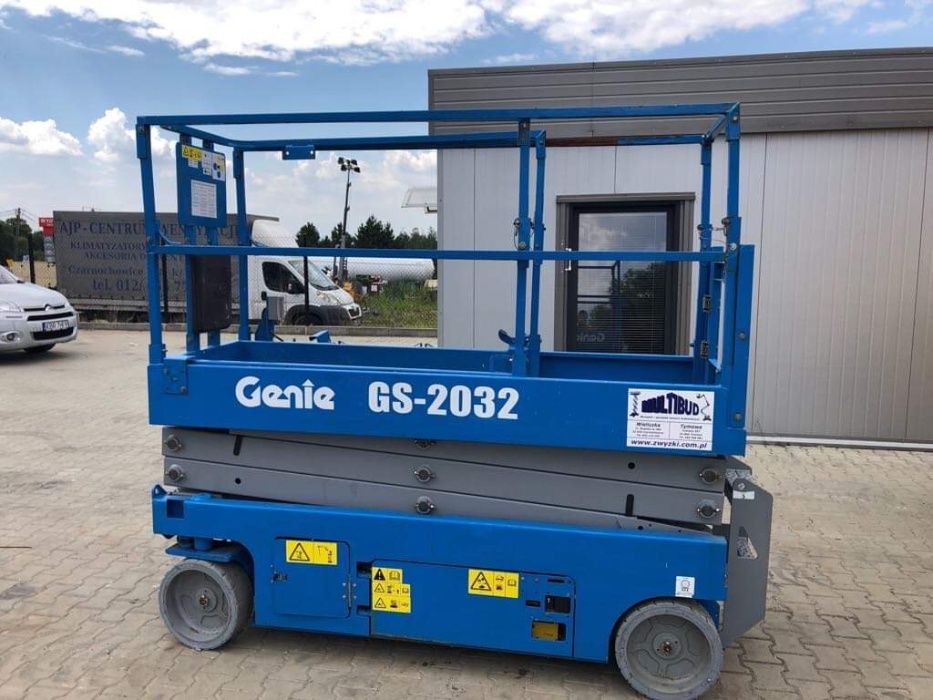 Wynajem podnośnika zwyżka 8 metrów HAULOTTE JLG GENIE MANITOU