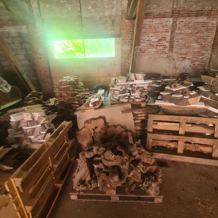 Plastry drewnine akacja i topola