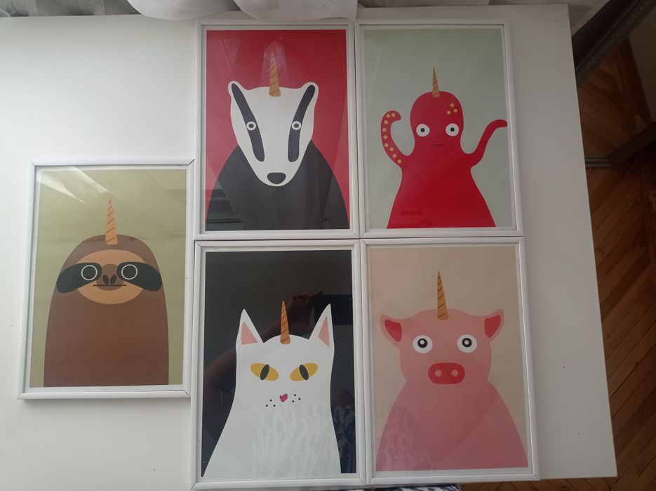 Набір інтер'єрних постерів