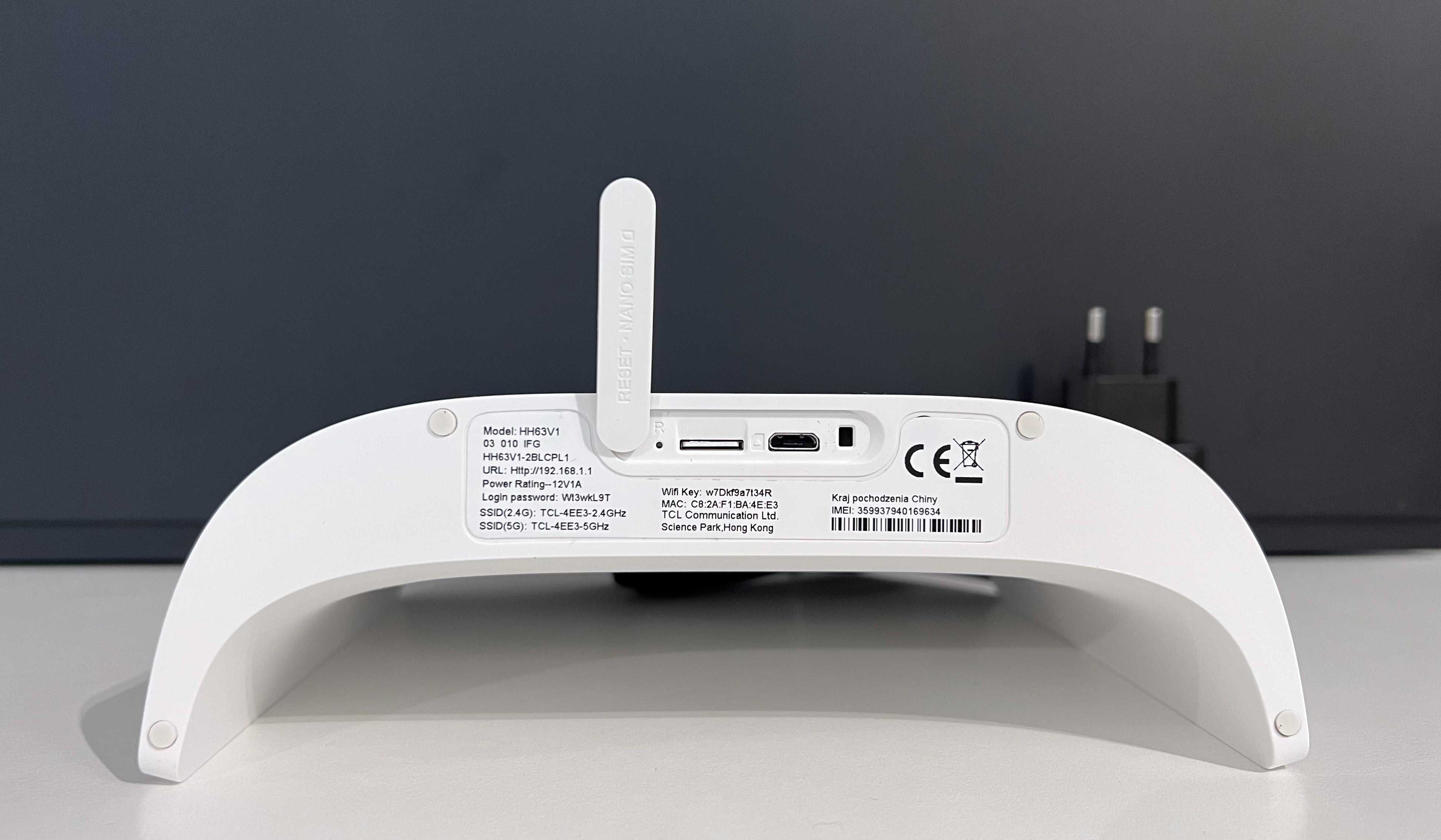 4G LTE WiFi Роутер TCL HH63 CAT6