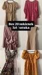 Box paka paczka mix sukienek 20 sztuk