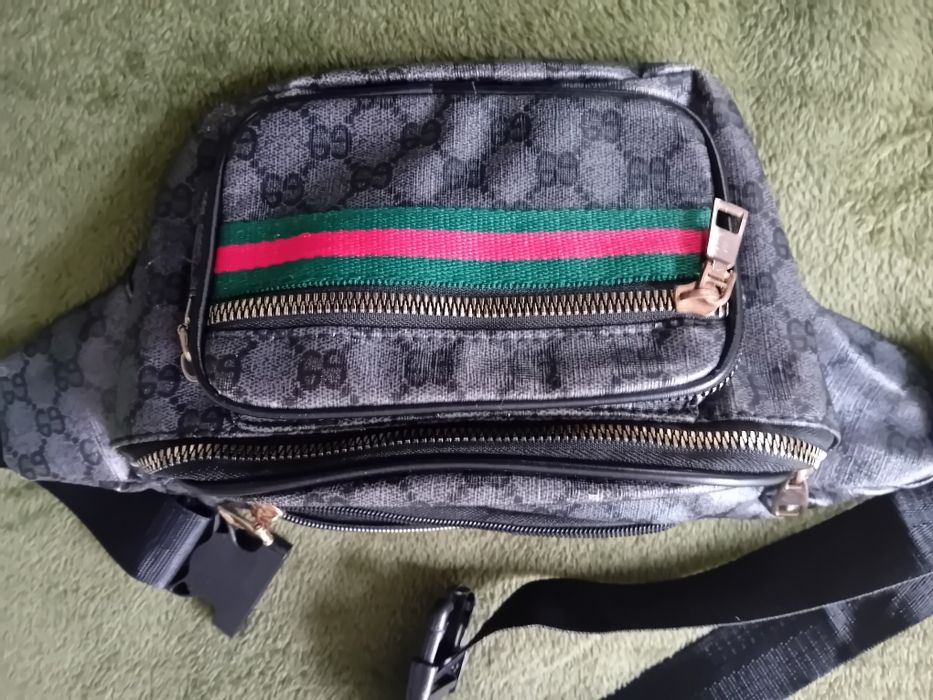 Nerka torba na biodra szara