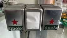Porta guardanapos de mesa - Heineken