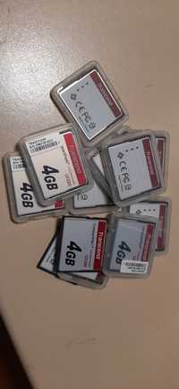 Cartão de memória CF - compact flash 4GB