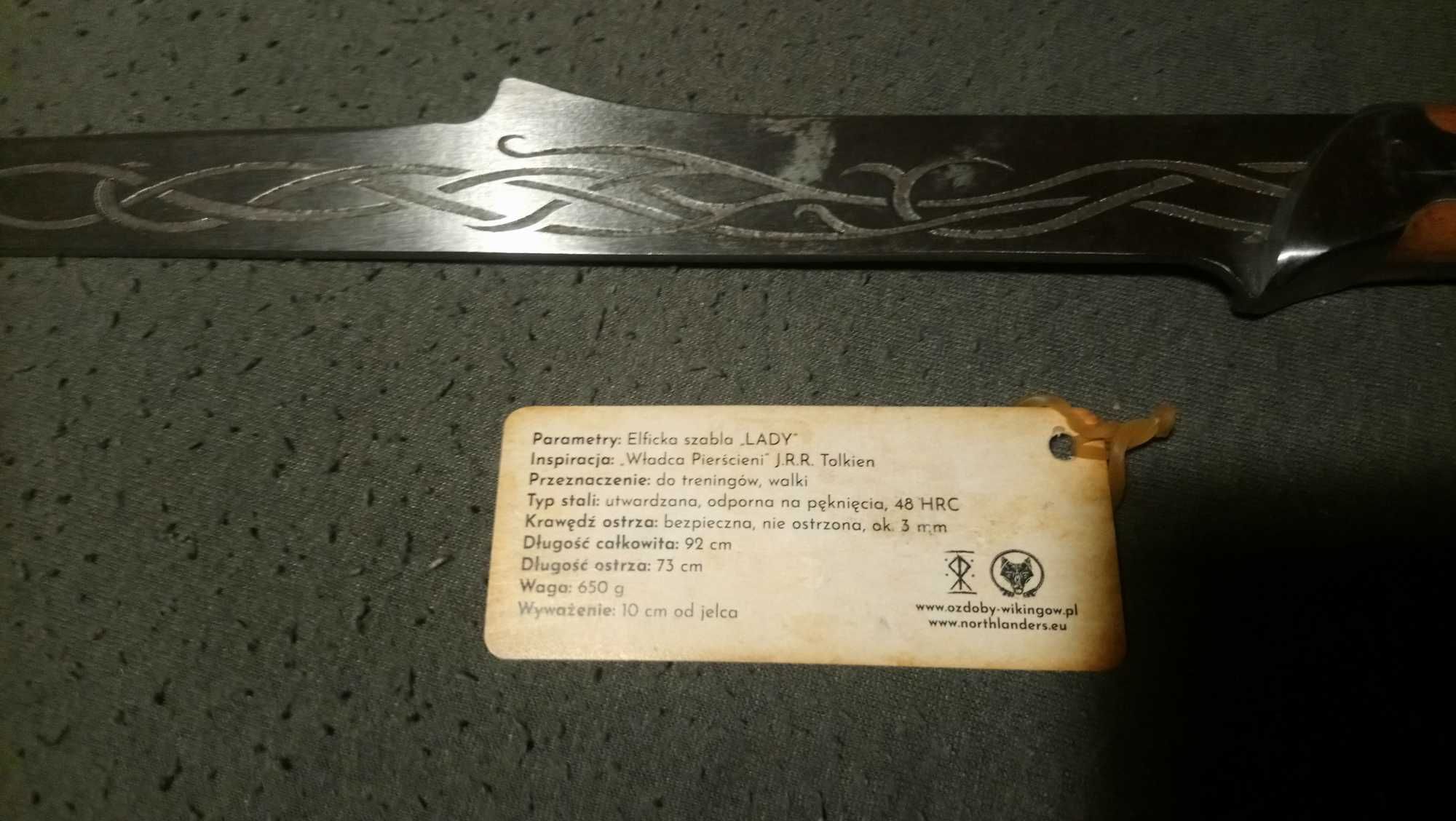 Szabla elficka "Arwena"