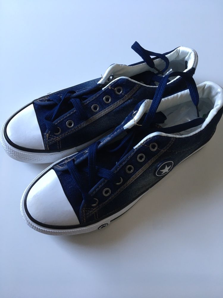 OKAZJA, Buty SNEAKERS - "DENIM", Trampki, Buty Sportowe, Obuwie