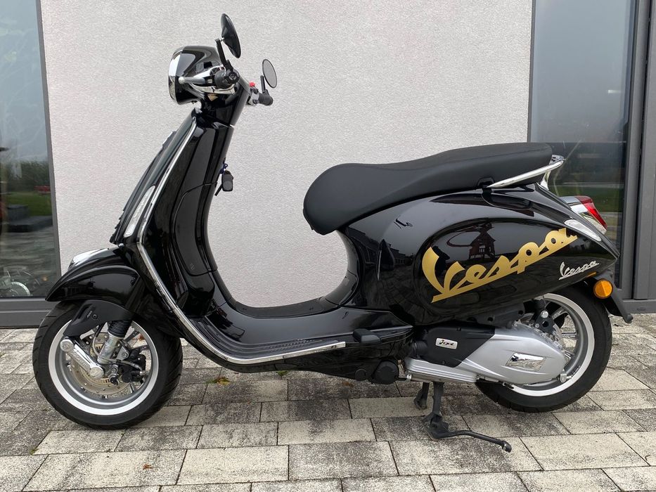 Vespa Primavera bezwypadkowy, 100% oryginał lakier, 2023, 1680km przebiegu