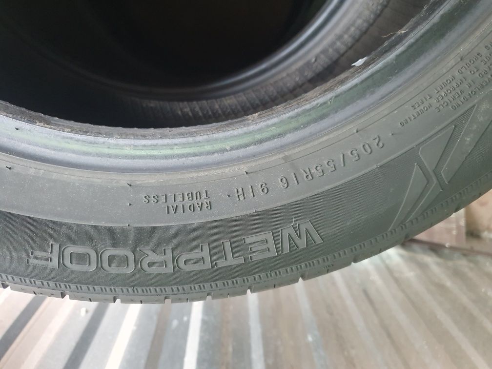 Bardzo ładne opony Nokian Tyres Wetproof 205/55/16