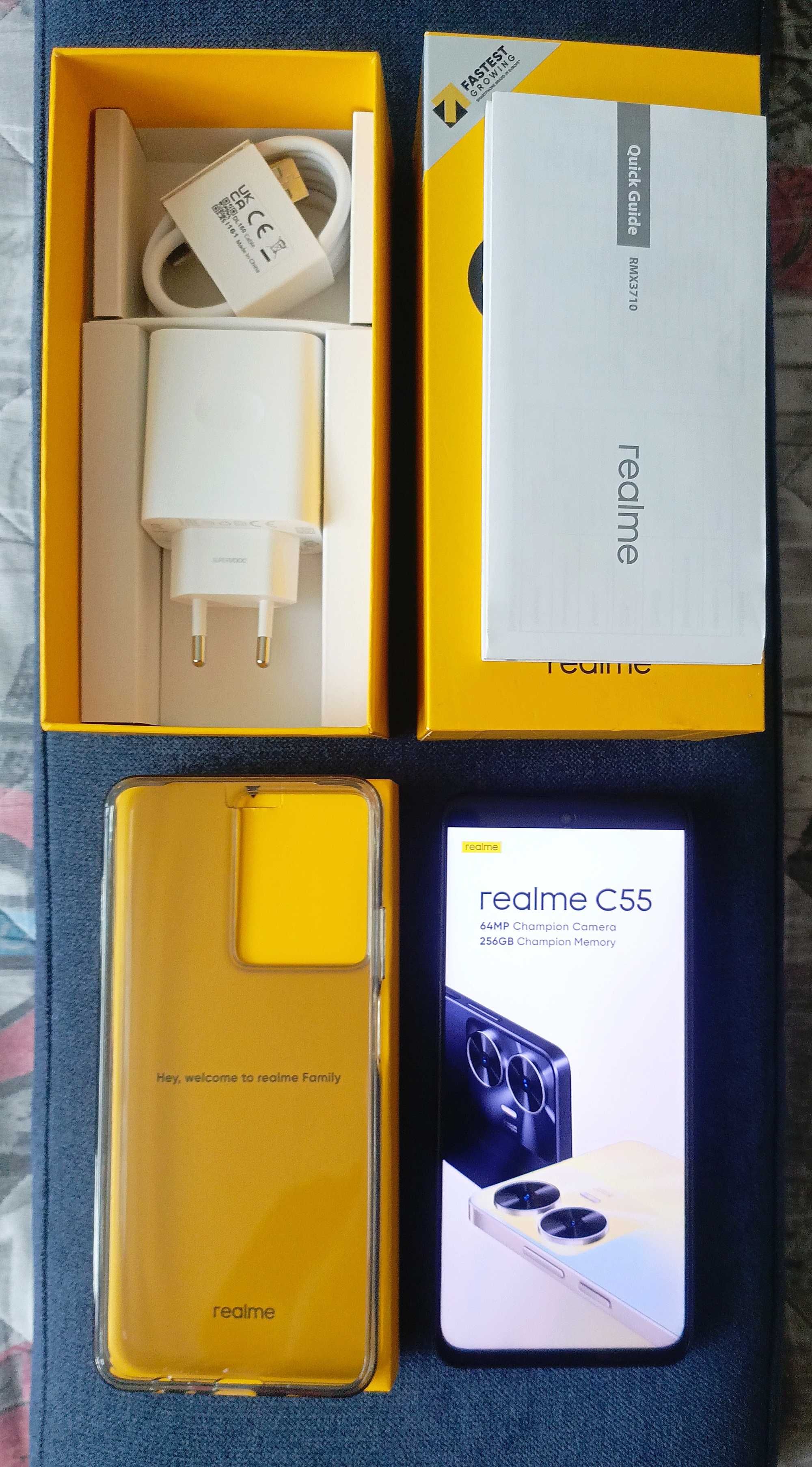 NOWY Realme C55 caly komplet 8/16GB RAM 256 GB