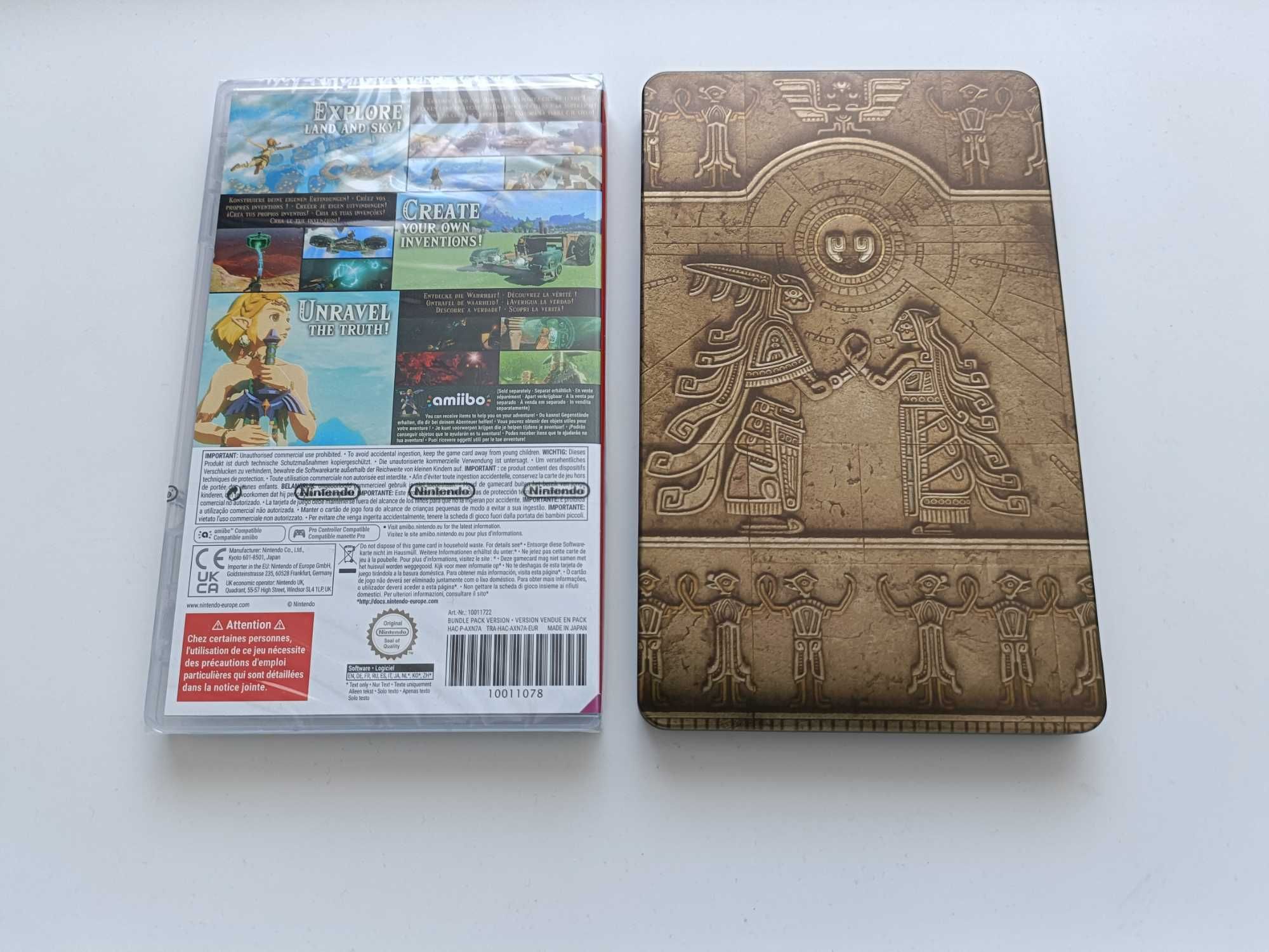 The Legend of Zelda Tears of the Kingdom steelbook