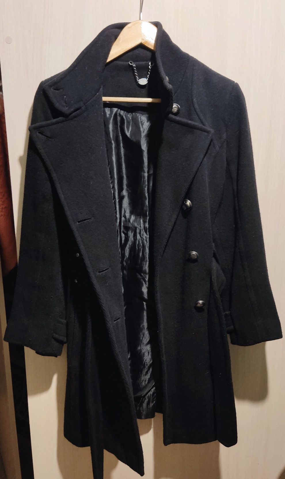 Класичне пальто з натуральної шерсті Season
