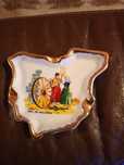Popielniczka ozdobna z porcelany