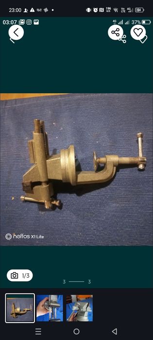 Torno rotativo como novo