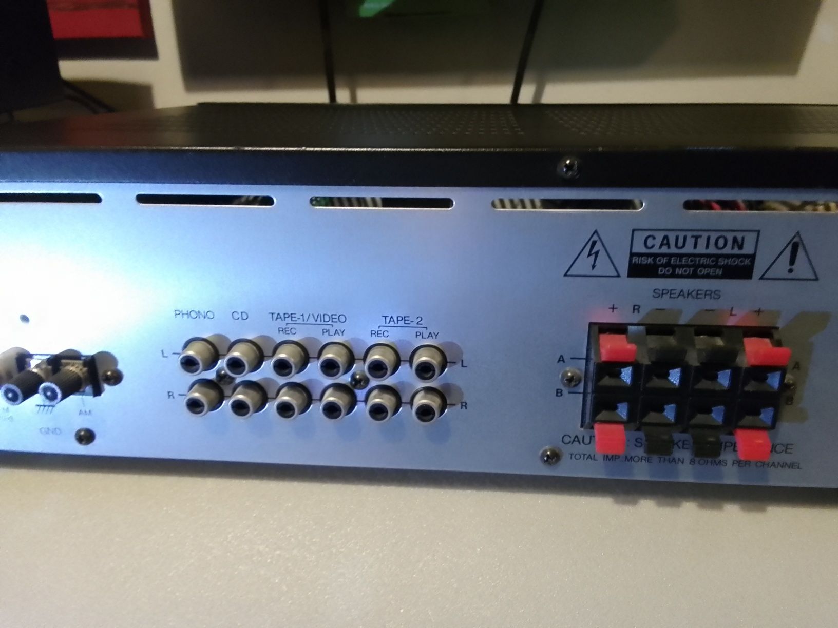 Amplificador Onkyo com Rádio, Mod. TX 7600 made in Japan