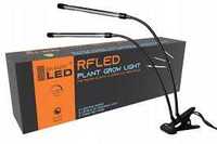 Lampa LED do wzrostu uprawy roślin timer USB klips