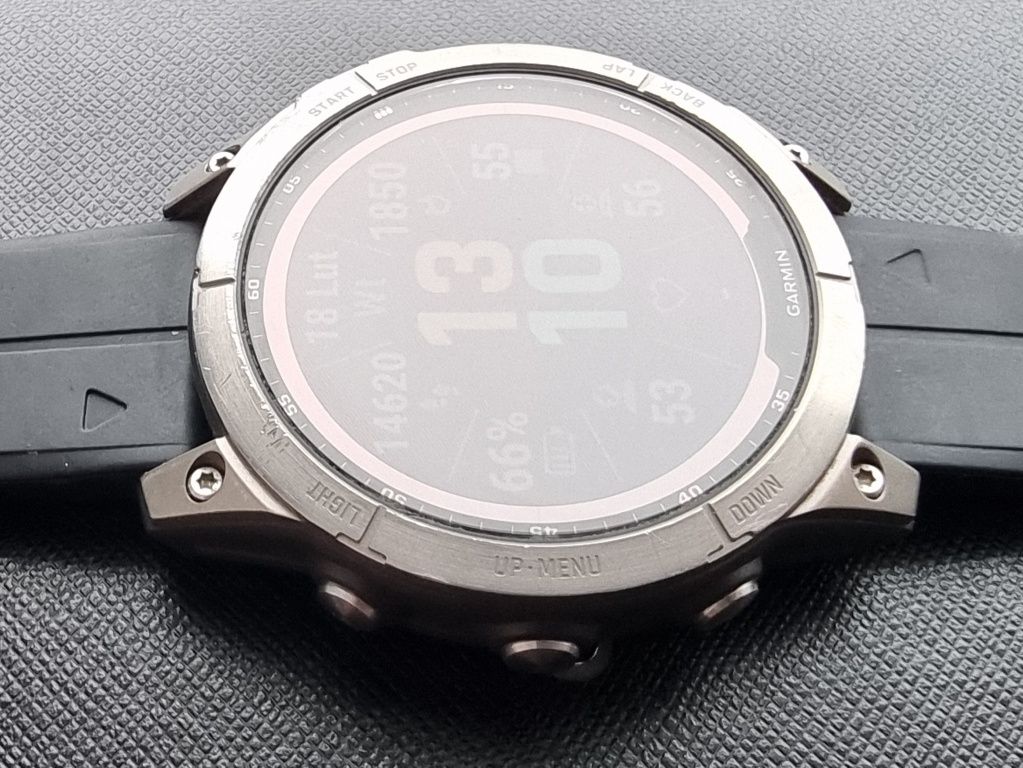 Garmin Fenix 7 sapphire solar titanium 47 mapy topo