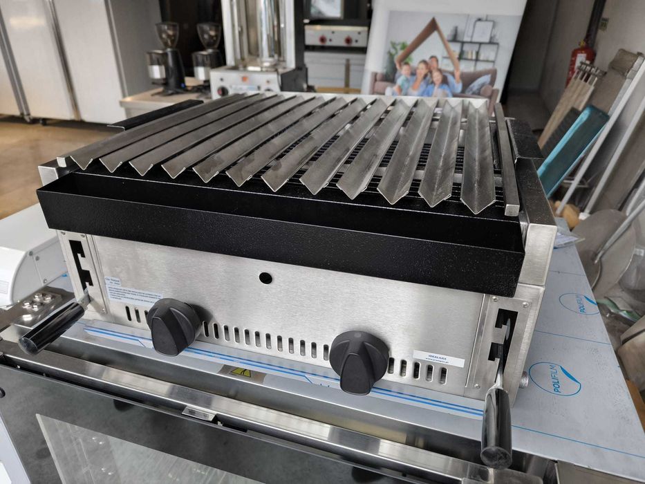 Churrasqueira / grelhador a gás com pedra lavica NOVO (COM GARANTIA)