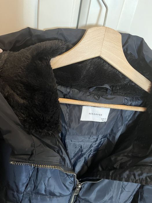 Kurtka długa płaszcz na zimę Reserved rozmiar 44