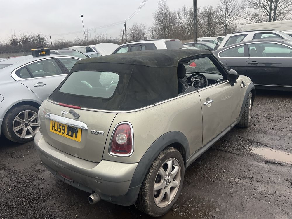 Mini Cooper Cabrio silnik 1.6 N12B16A 2009r,Anglik z kluczykami