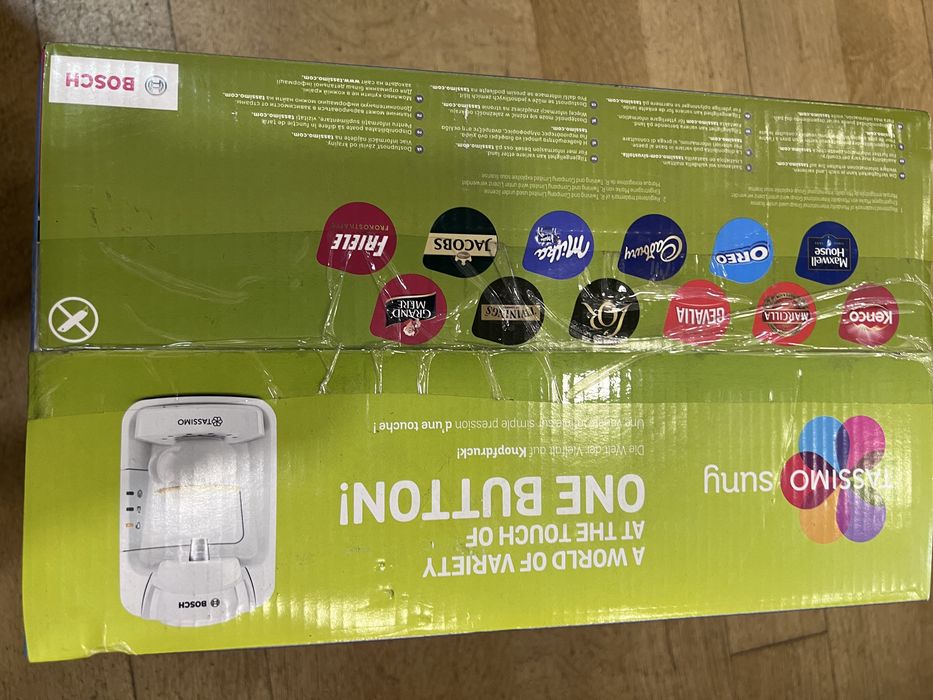 Máquina Café Bosch Cafeteira Cápsulas Tassimo - NOVO