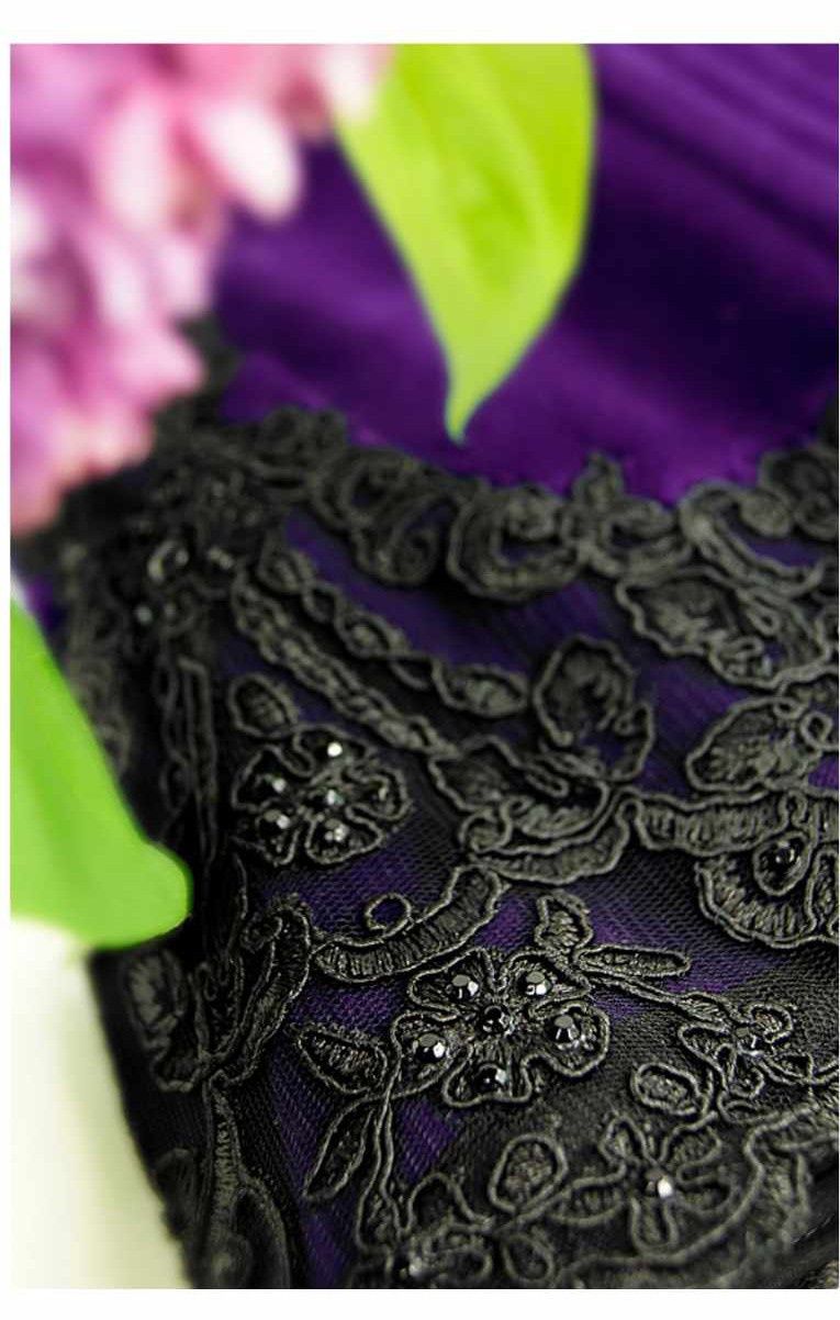 Gorset Owerbust Royal Violet XL od Paper Cats