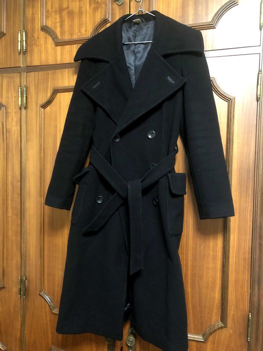 Sobretudo Preto em caxemira