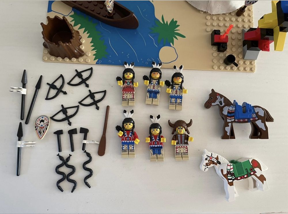Lego System Indians 6748 Plemię Indiańskie