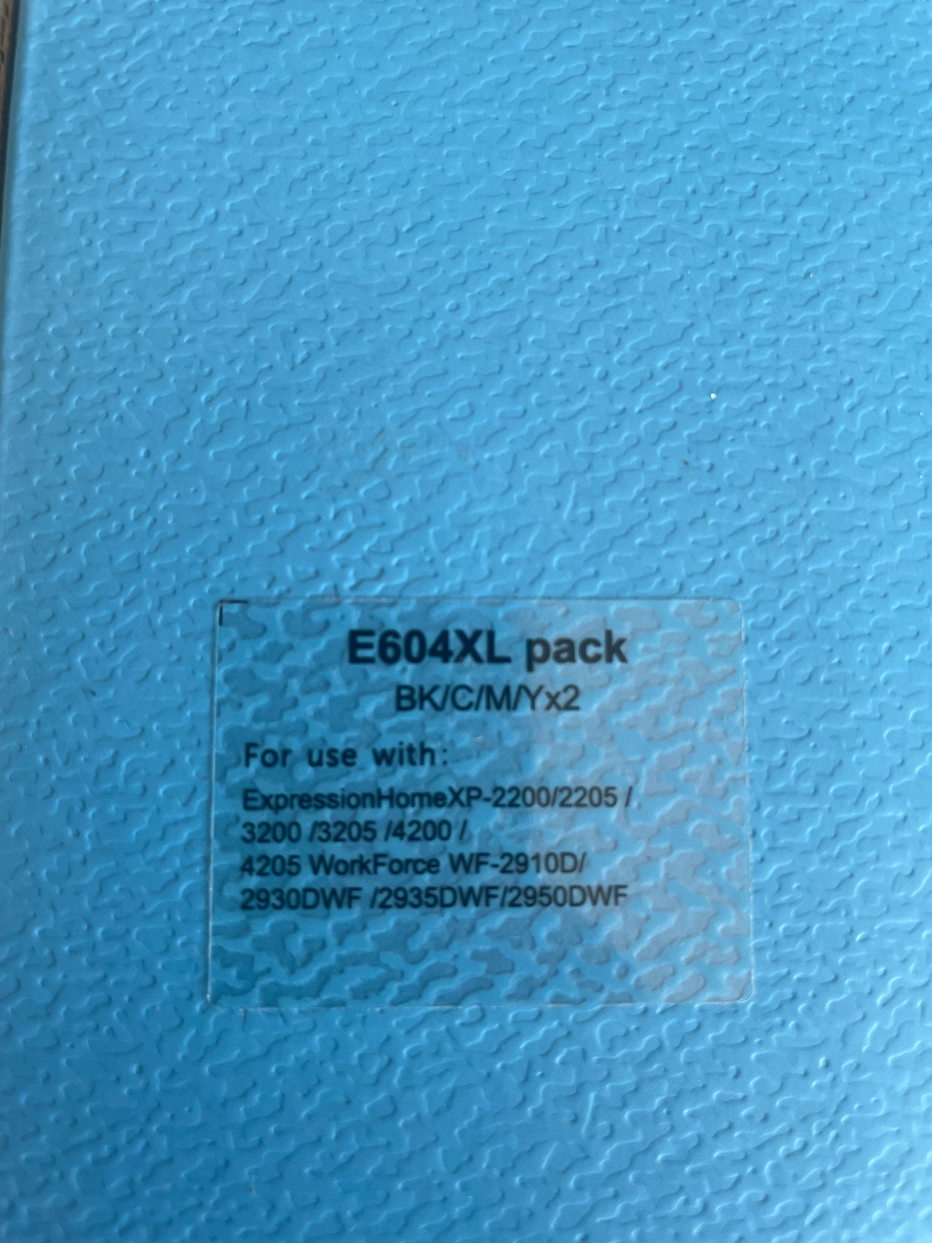 E604XL 2 packs - BK/C/M/Yx2