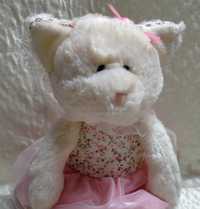 Мягкая игрушка кошка Pink Ballerina Cream Cat Teddy Bear от Keel