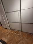 IKEA MULIG wieszak stojak na ubrania metalowy