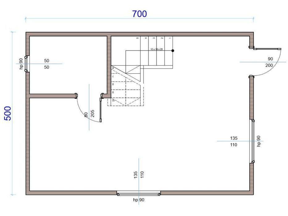 DOMEK DREWNIANY, Nowoczesna Stodoła 5x7, pełne doposażenie, na gotowo!