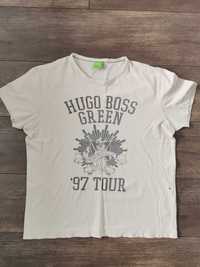 Koszulka t-shirt męski z nadrukiem hugo Boss