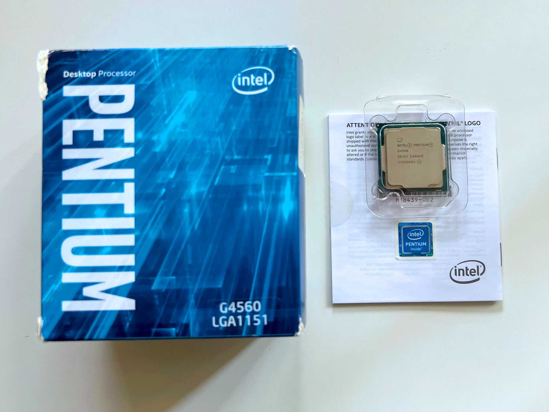 Procesor Intel Pentium G4560, gniazdo LGA1151