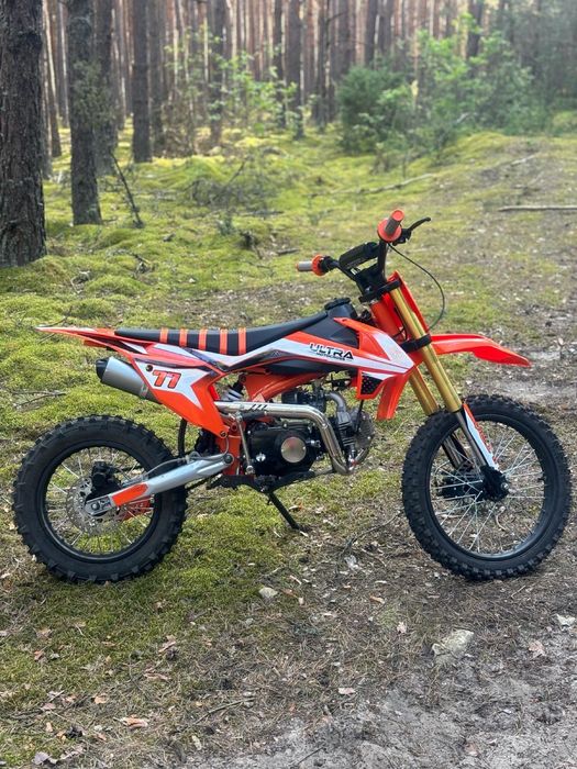 Cross spalinowy 125cc Ultra Motocross PitBike 17/14 nie yamaha/kawasak