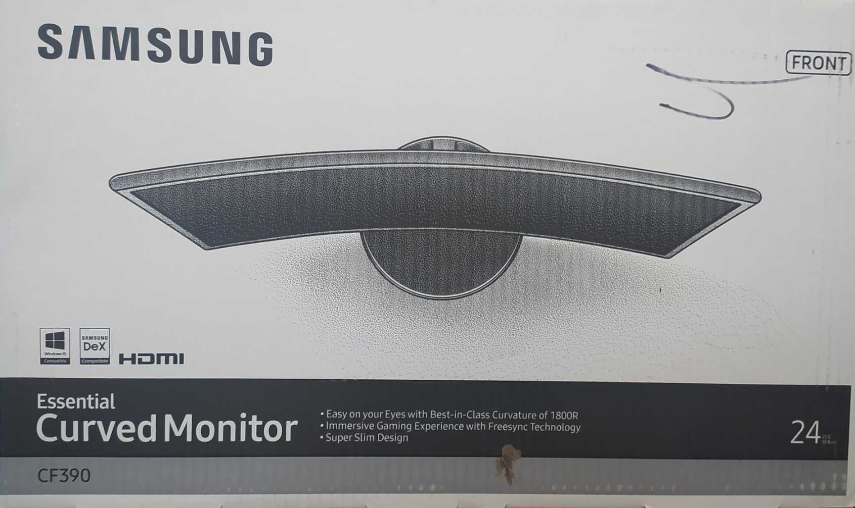 Монитор Samsung С24F390FHI на запчасти