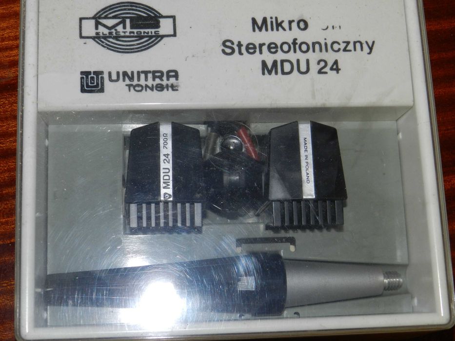 Mikrofon stereofoniczny lata 70 MDU 24