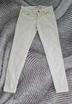 Spodnie jeans ecru"Zara".