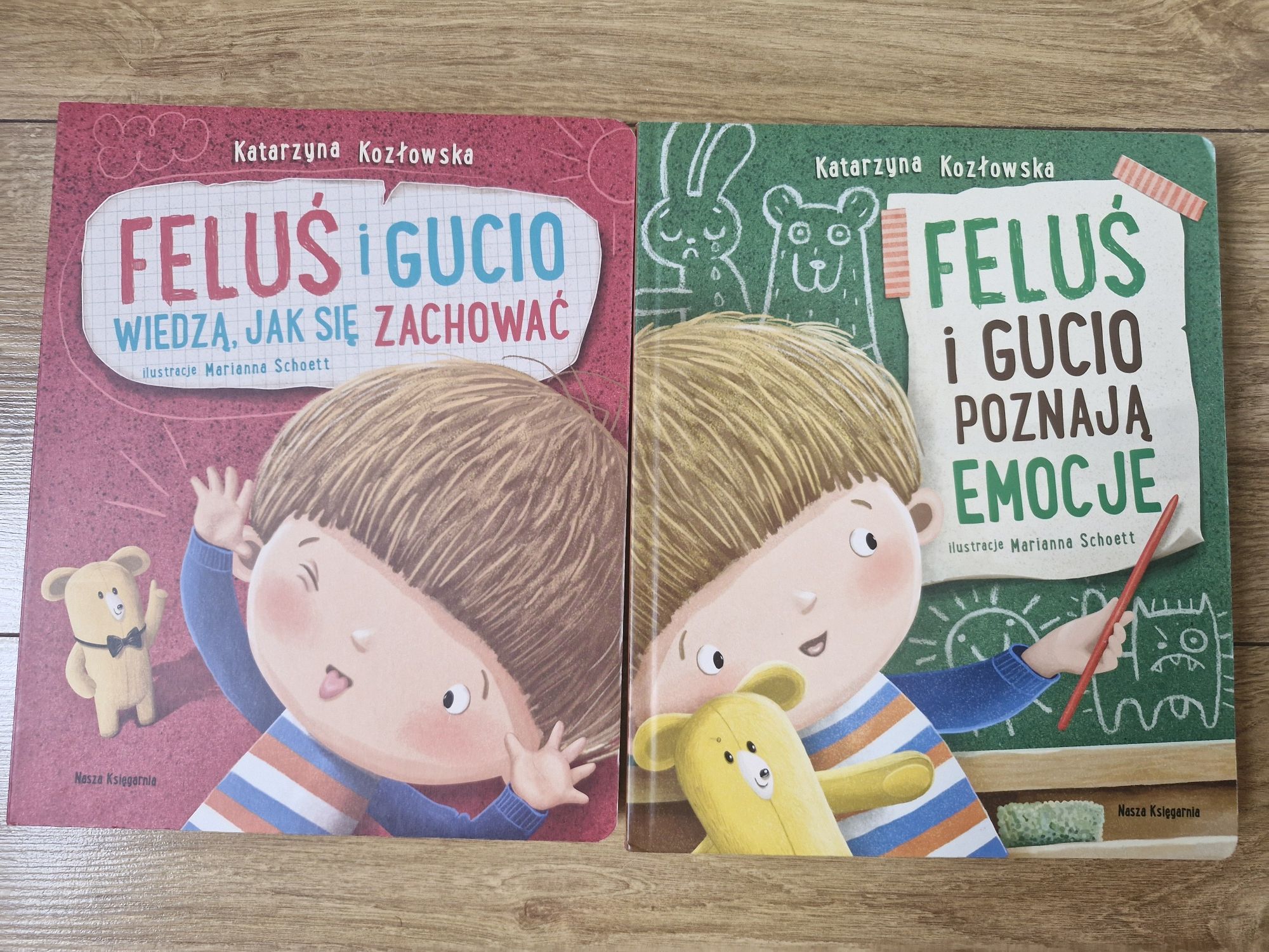 Felus i Gucio poznają emocje i wiedzą jak sie zachowac