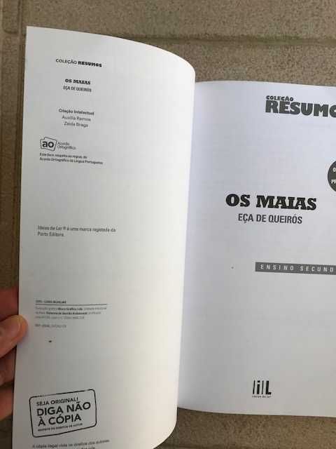 Coleção Resumos - Os Maias (com portes)