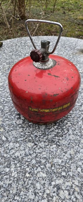 Butla gazowa turystyczna 2kg z  PRL