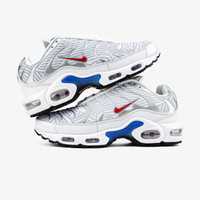 Кроссовки Nike Air Max Plus White Blue Red