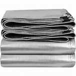 Plandeka plandeki 2x3 srebrna wzmacniana 120g/m2